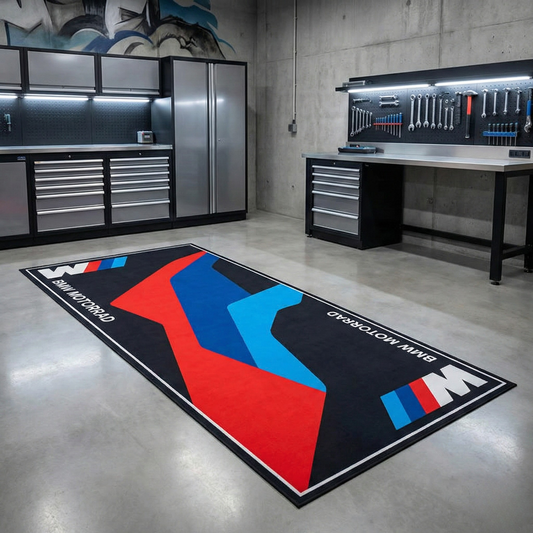 Tapis de sol pour moto de route et sportive haut de gamme