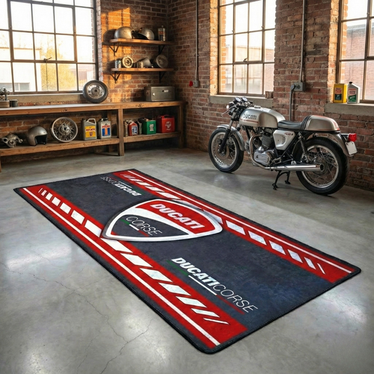 Tapis de protection pour moto de route et sportives - Esprit italien