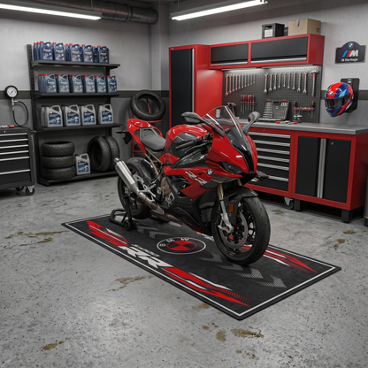 Tapis de sol moto - Personnalisé