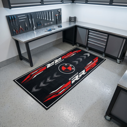 Tapis de sol moto - Personnalisé