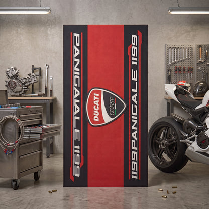 Tapis de sol moto - Personnalisé
