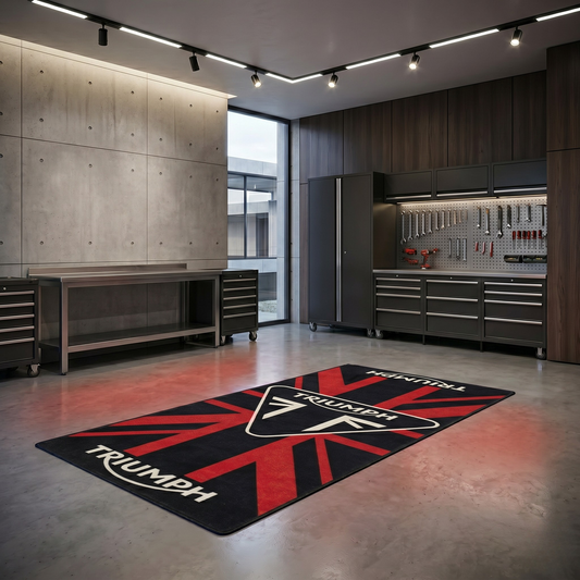 Tapis de sol pour moto - Esprit britannique