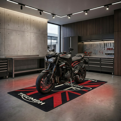 Tapis de sol pour moto - Esprit britannique