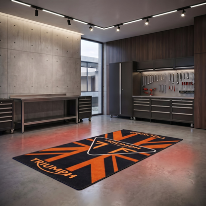 Tapis de sol pour moto - Esprit britannique
